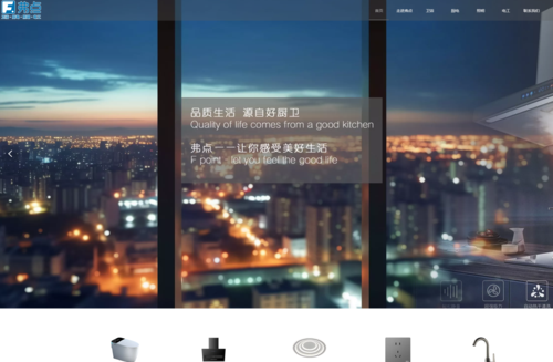 广东弗点科技公司网站案例